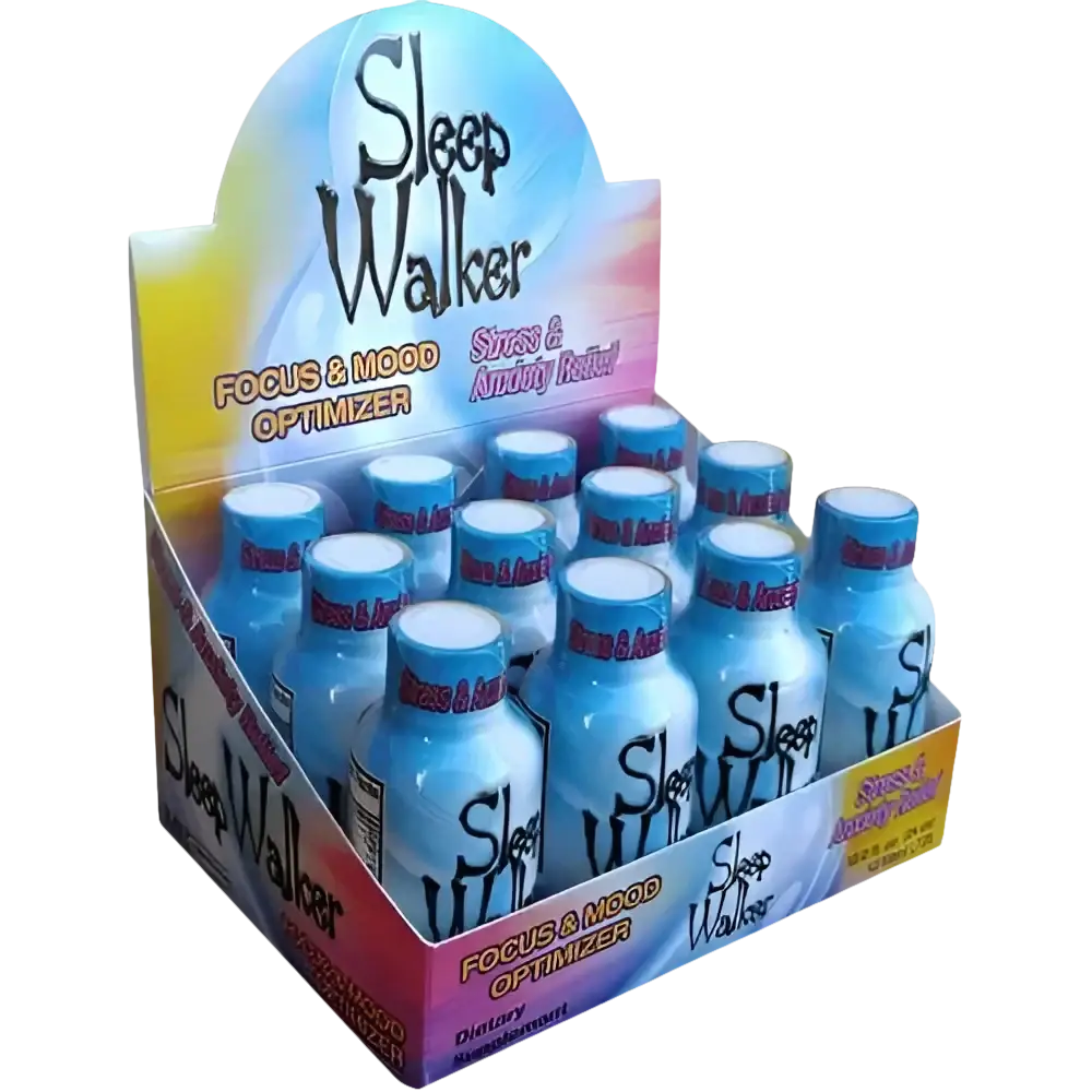2oz Sleep Walker Shot Focus & Mood Optimizer - 6 Bottles - Dietary Supplement