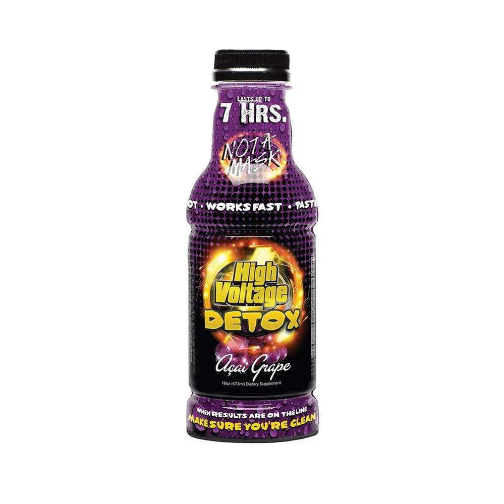 High Voltage Detox Drink 16oz – Acai Grape Body Cleanse