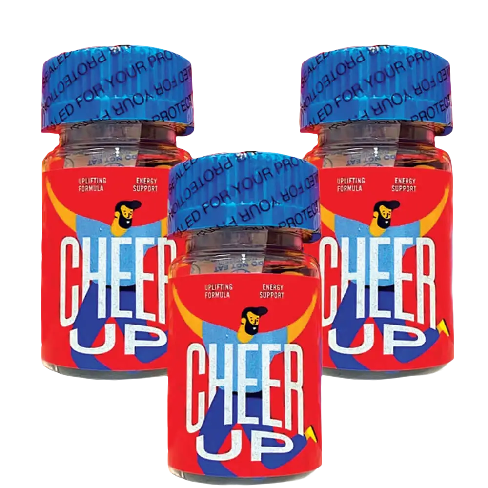 Cheer Up 40 Capsules 2 Bottles of 20 Cheer Up Mood Enhancer Pill - Dietary Supplement