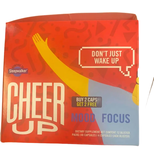 Cheer UP Original Sleep Walker Formula 4 Count Capsule Full Box - Dietary Supplement