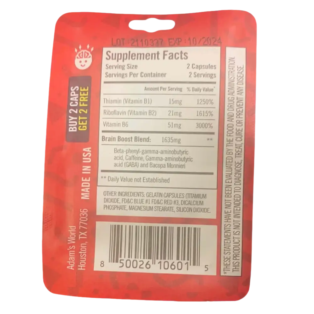 Cheer UP Original Sleep Walker Formula 4 Count Capsule Full Box - Dietary Supplement