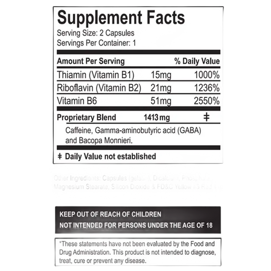 Full Box 12 Pack Addall XR Brain Booster Supplement 750MG - Dietary Supplement