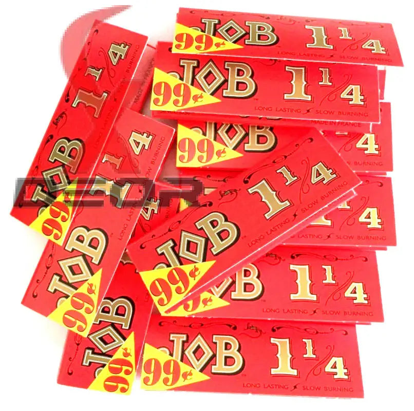 Job 1 1/4 rolling papers – classic orange/red pack 12 booklets (32 each)
