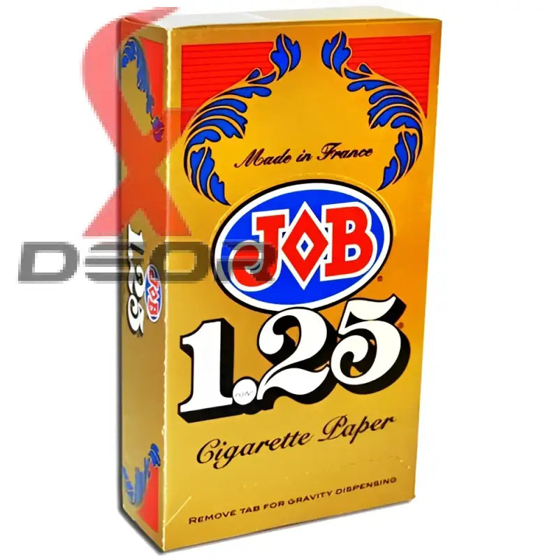 Job 1.25 rolling papers – classic french rice paper 24 booklets | full box