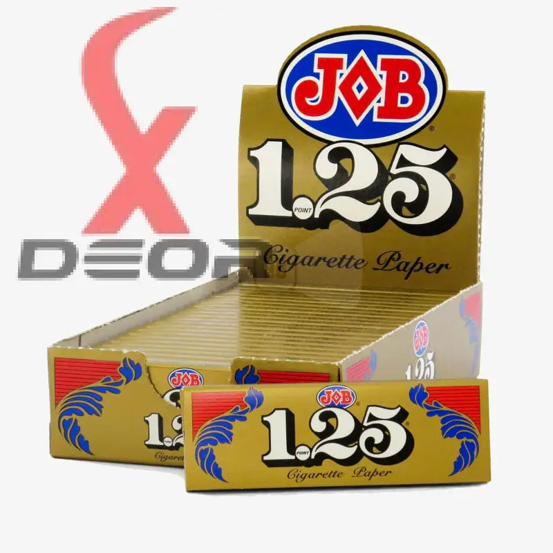 Job 1.25 rolling papers – classic french rice paper 24 booklets | full box