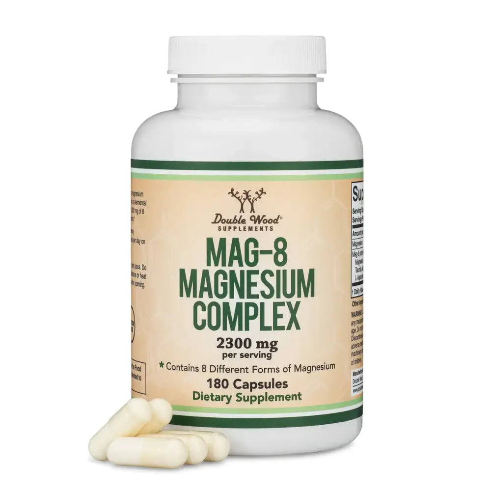 MAG-8 Magnesium Complex – 8 Forms of Magnesium for Optimal Health (100 Capsules) - Dietary Supplement