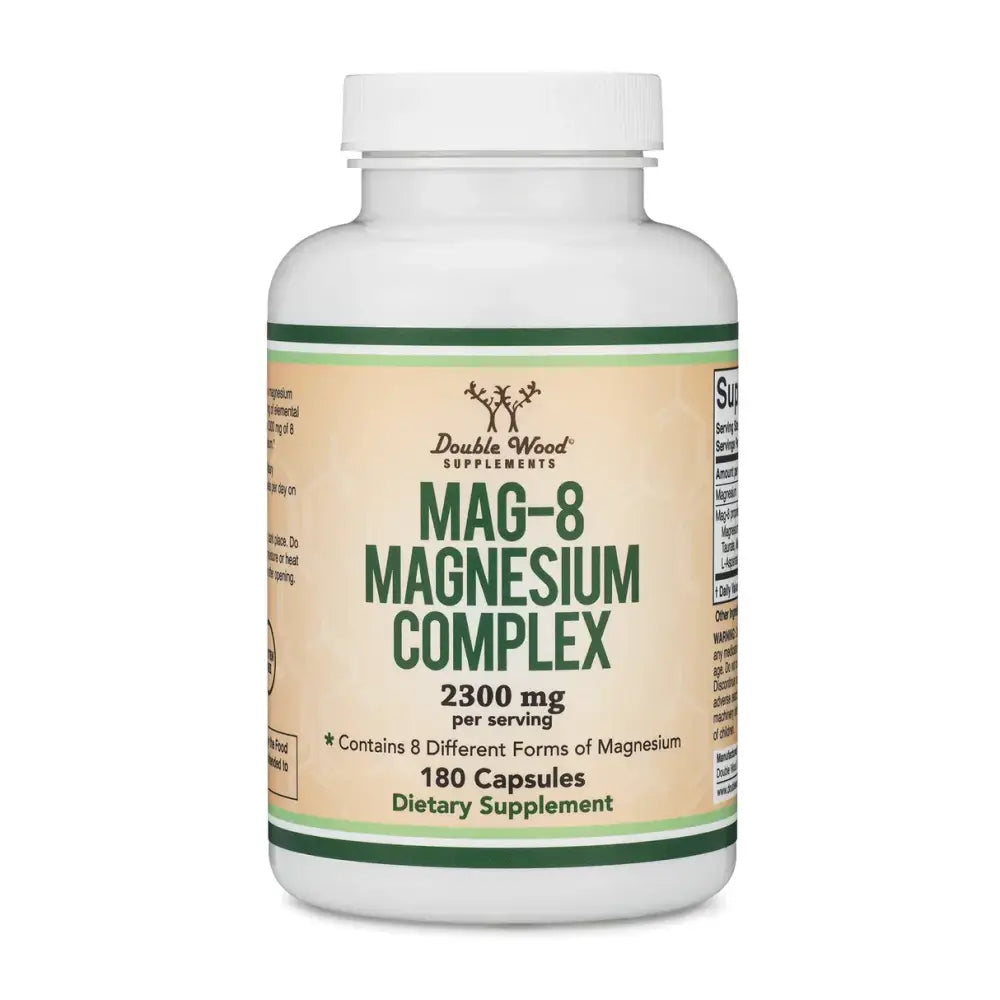 MAG-8 Magnesium Complex – 8 Forms of Magnesium for Optimal Health (100 Capsules) - Dietary Supplement
