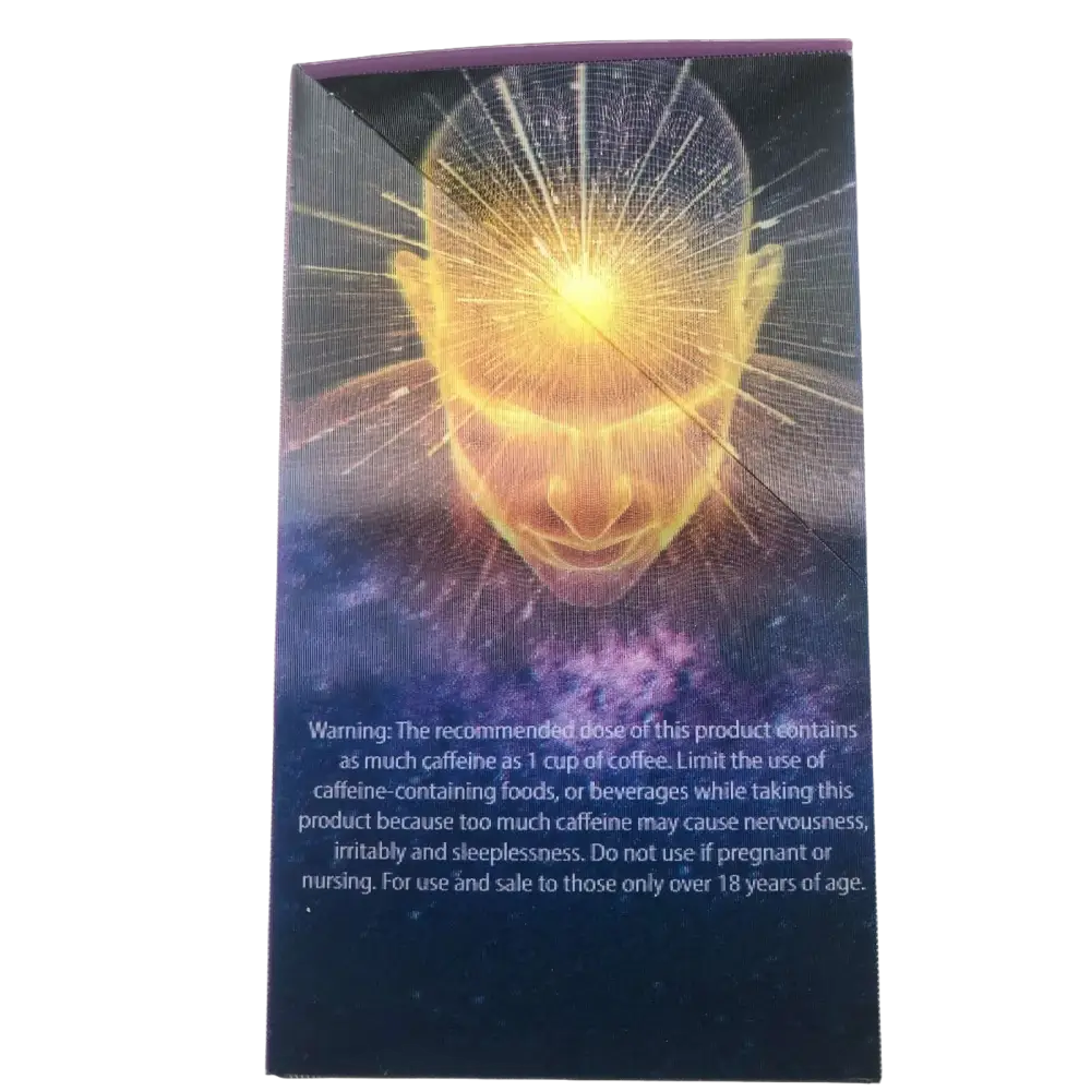 Purple Magic Focus Mood Enhancement Full Box 12 Card 24 Capsule - Dietary Supplement