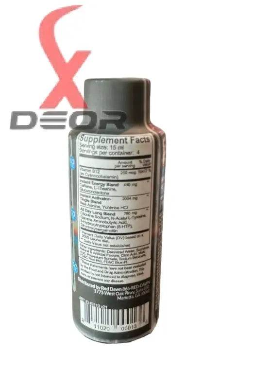 Red Dawn Black Label Formula 2oz 4 Serving Per Bottle Shot 2 Bottles - XDeor