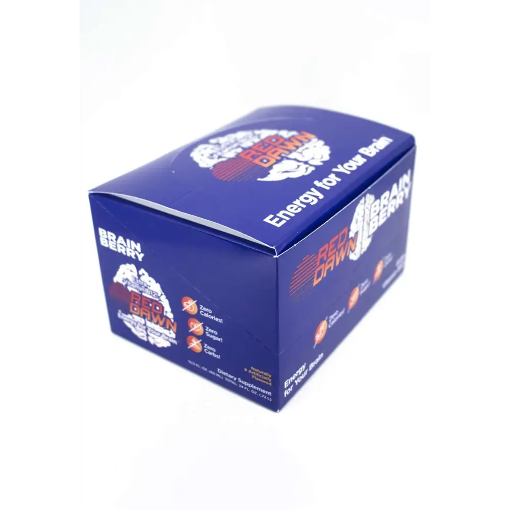 Red Dawn Brain Berry Shot for your Brain Sugar Free 6 Bottles - Dietary Supplement
