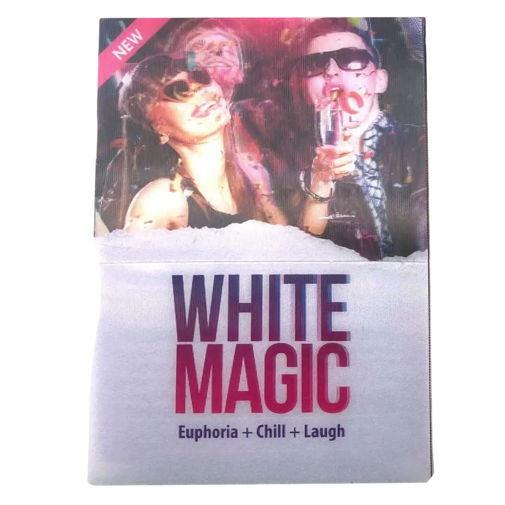 6x NEW White Magic Relax Chill & Happiness Enhancement Full Box 6 Card 12 Capsule - Dietary Supplement