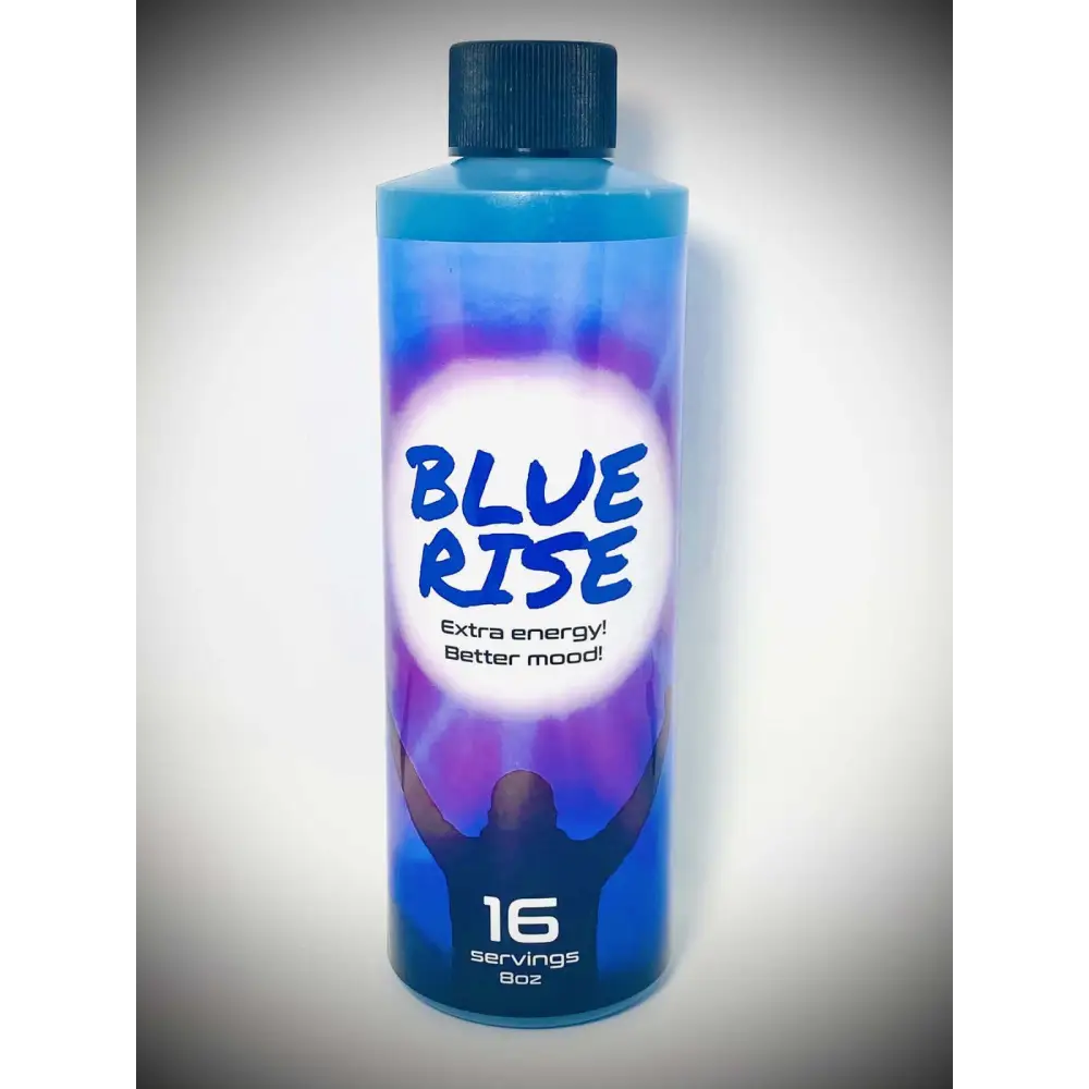 8oz Blue Rise Red Dawn Formula Party Drink Liquid Blue 16 Serving 4 BOTTLES - Dietary Supplement