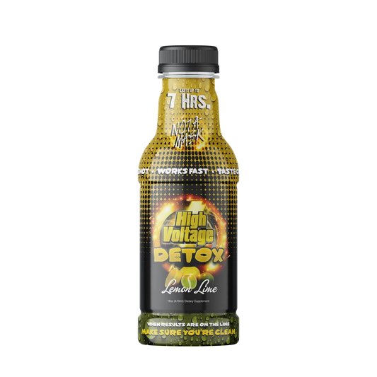 High Voltage Detox Drink 16oz – Lemon Lime Cleanse Boost