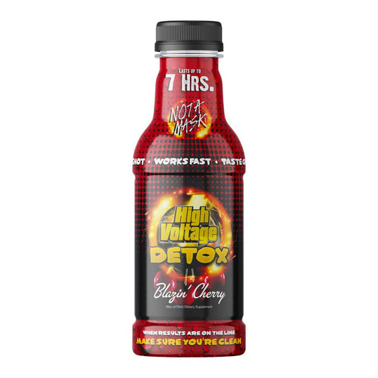 High Voltage Detox Drink 16oz – Blazin Cherry Cleanse Formula
