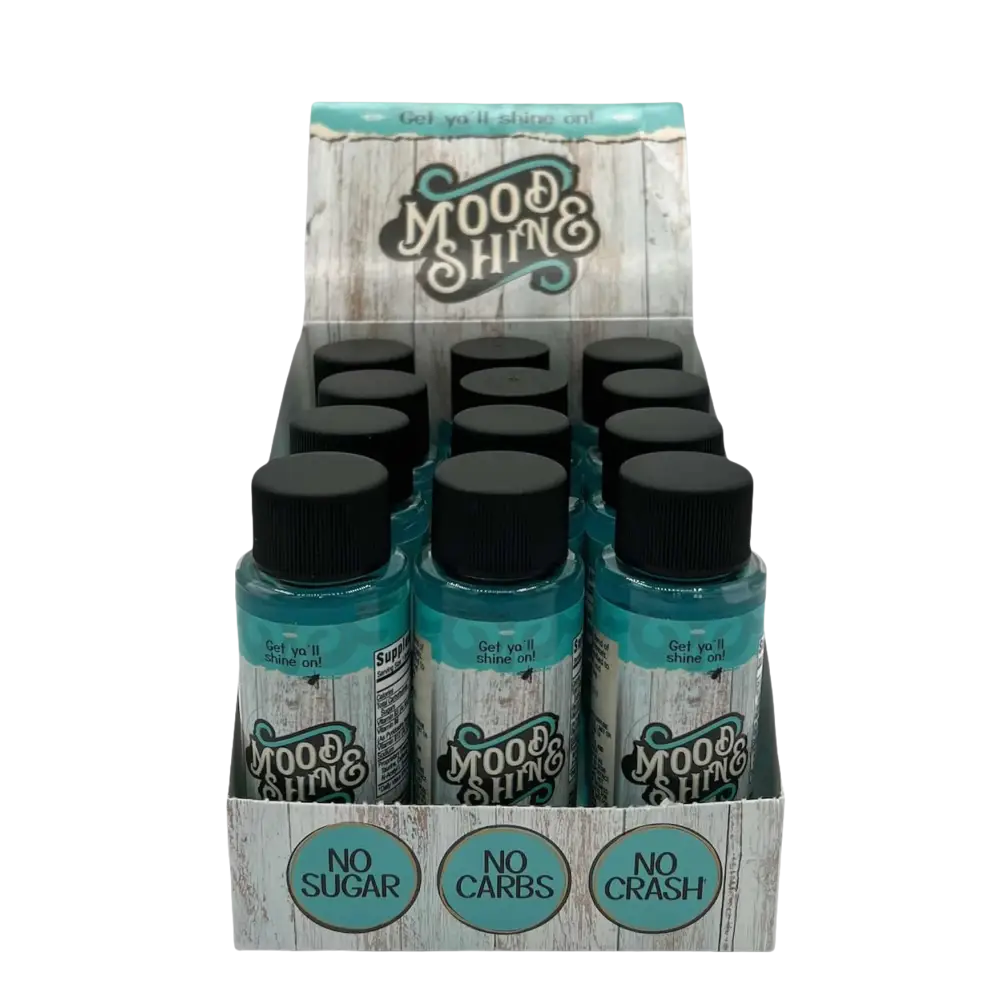 Mood & Shine 2oz Shot No Sugar No Carb No Crash Super Charge Day Box - Dietary Supplement