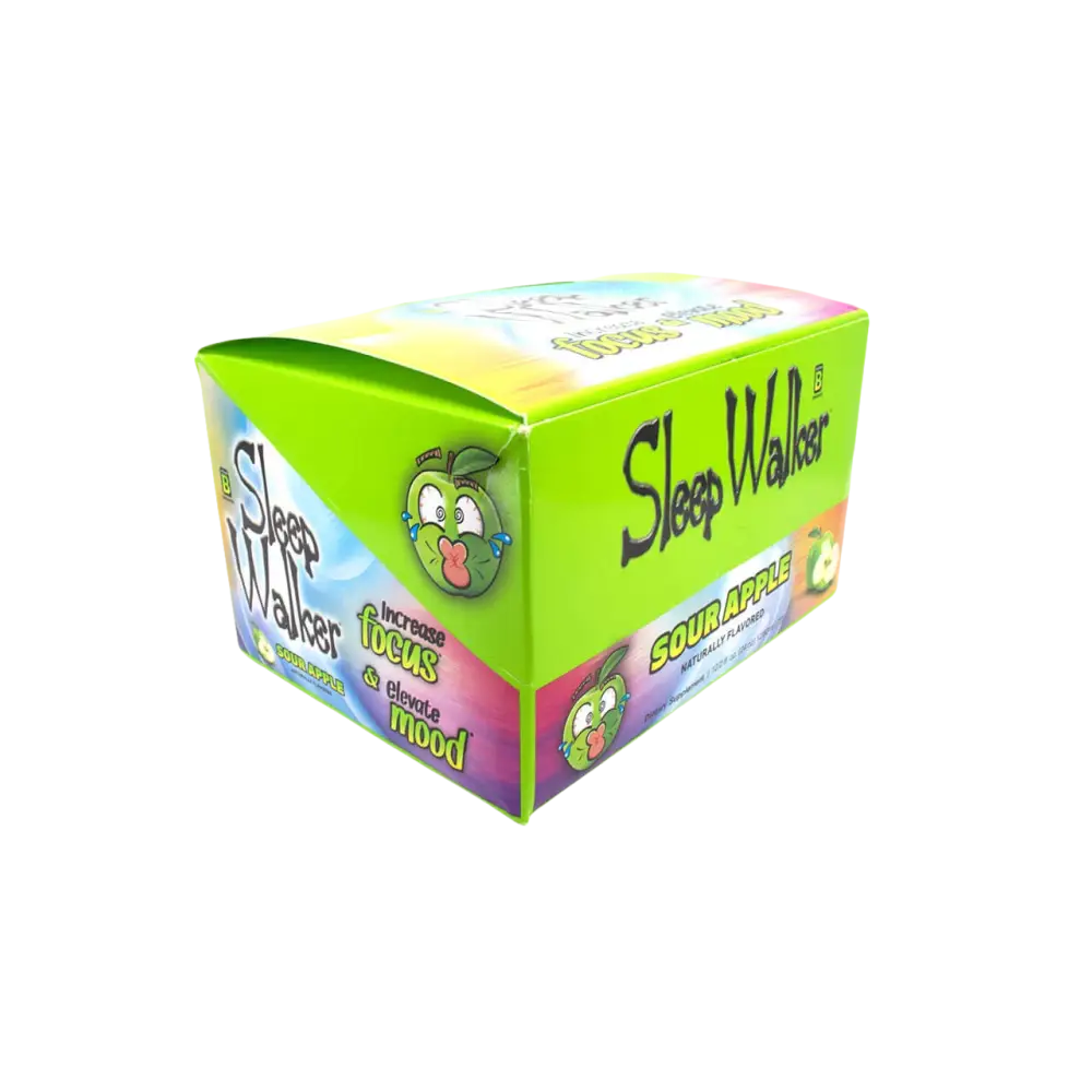 NEW Sleep Walker Shot Sour Apple 2oz from Red Dawn Full Box - Dietary Supplement