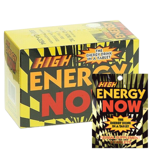 High Energy Now — Herbal Energy Supplement | 24 Packs (72 Pills)