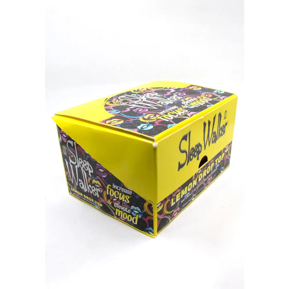 Sleep Walker Lemon Drop Shots Full Box Focus & Mood Optimizer - Dietary Supplement