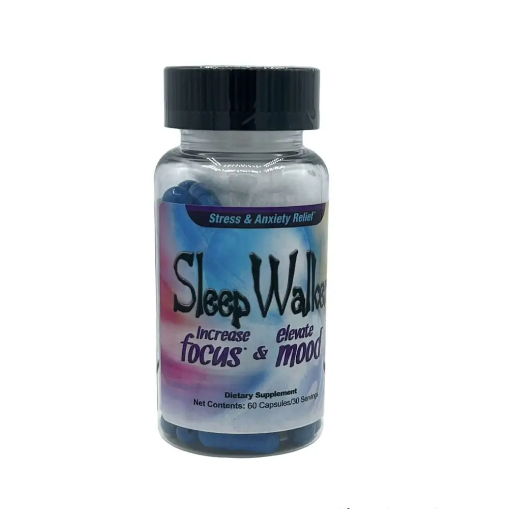 Sleep Walker Mood Enhancer 1 Bottle of 60CT Capsule - Dietary Supplement