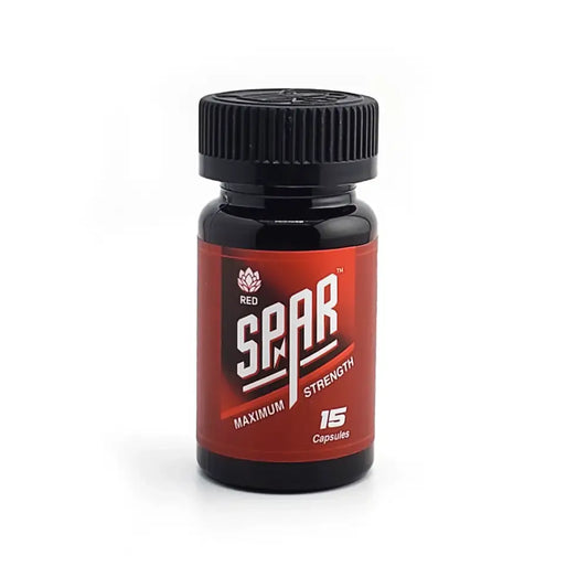 Spar Red – Natural Energy & Focus Enhancer with Guarana - Dietary Supplement