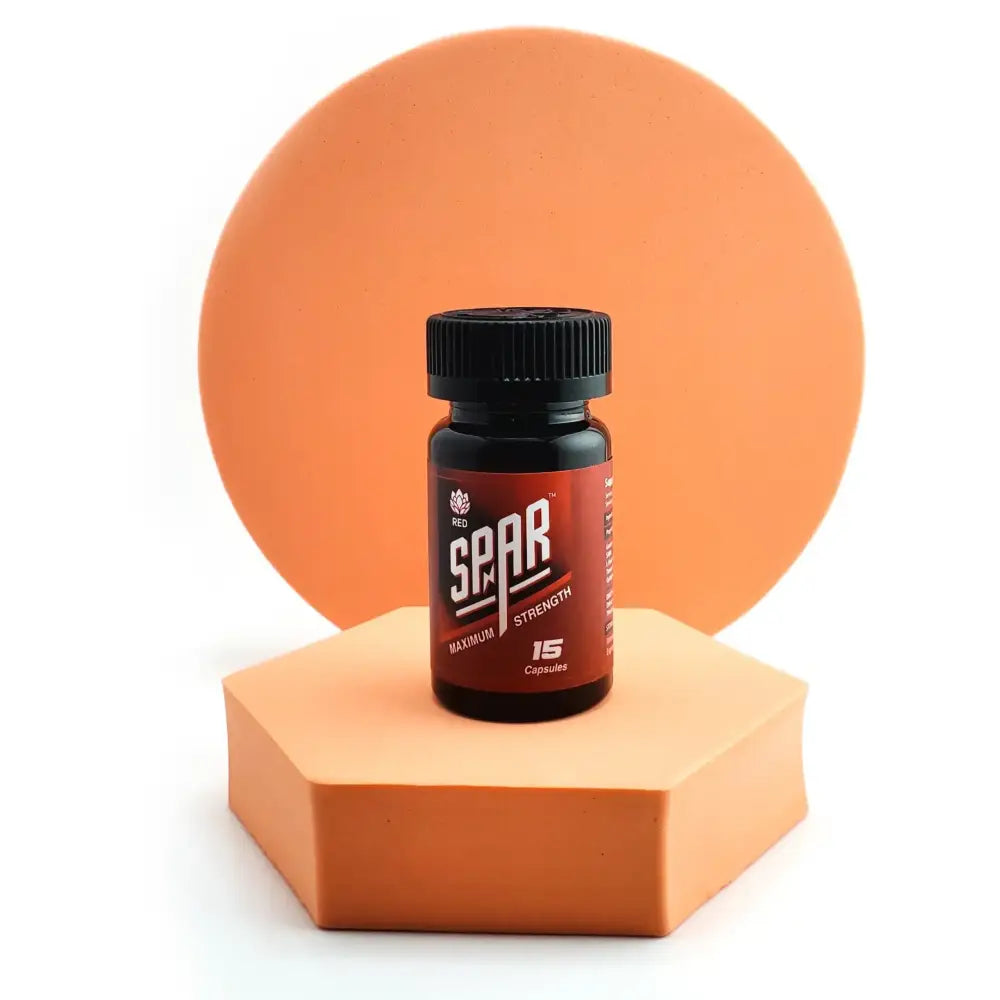 Spar Red – Natural Energy & Focus Enhancer with Guarana - Dietary Supplement
