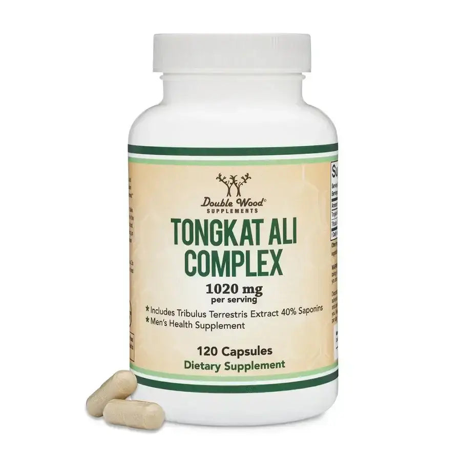 Tongkat Ali Extract 1000mg – Yellow Eurycoma Longifolia Jack – 120 Capsules - Dietary Supplement