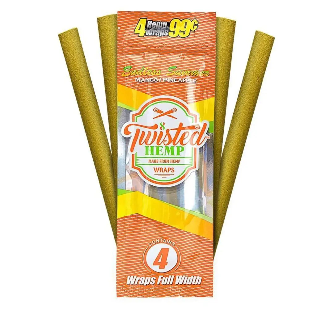 Twisted Hemp Endless Summer Wraps Full Box - Papers and Wraps