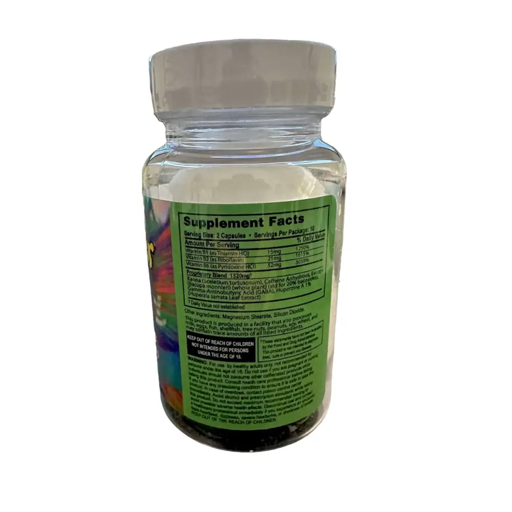 Zen Power Extra Strong 20 Capsules 5 Bottles of 20 Zenpower Mood Enhancer Pill - Dietary Supplement